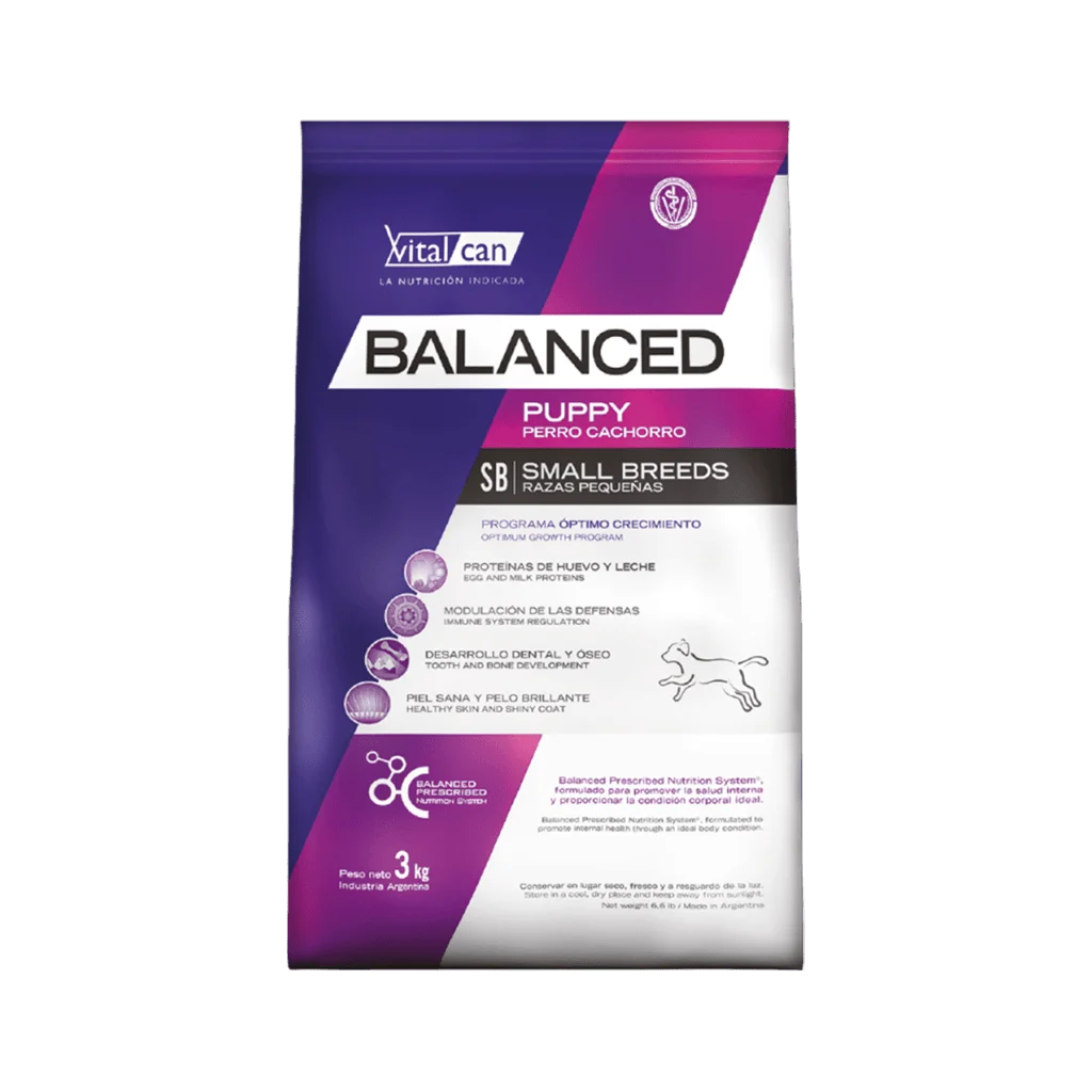 VITAL CAN BALANCED CACHORRO SMALL x7,5 KG