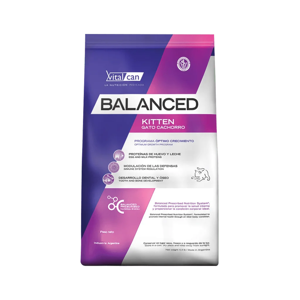 VITAL CAT BALANCED KITTEN x7,5 KG