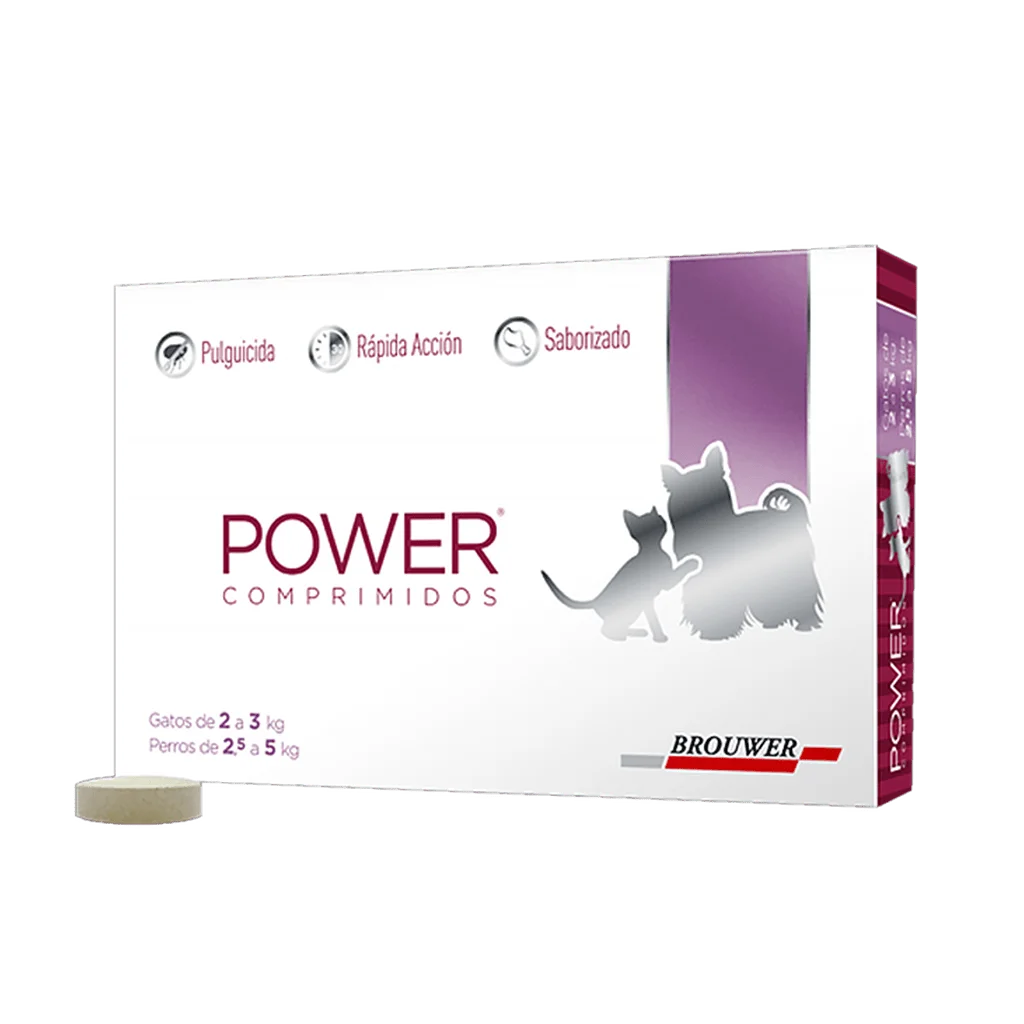POWER COMPRIMIDOS PERRO 2 a 5