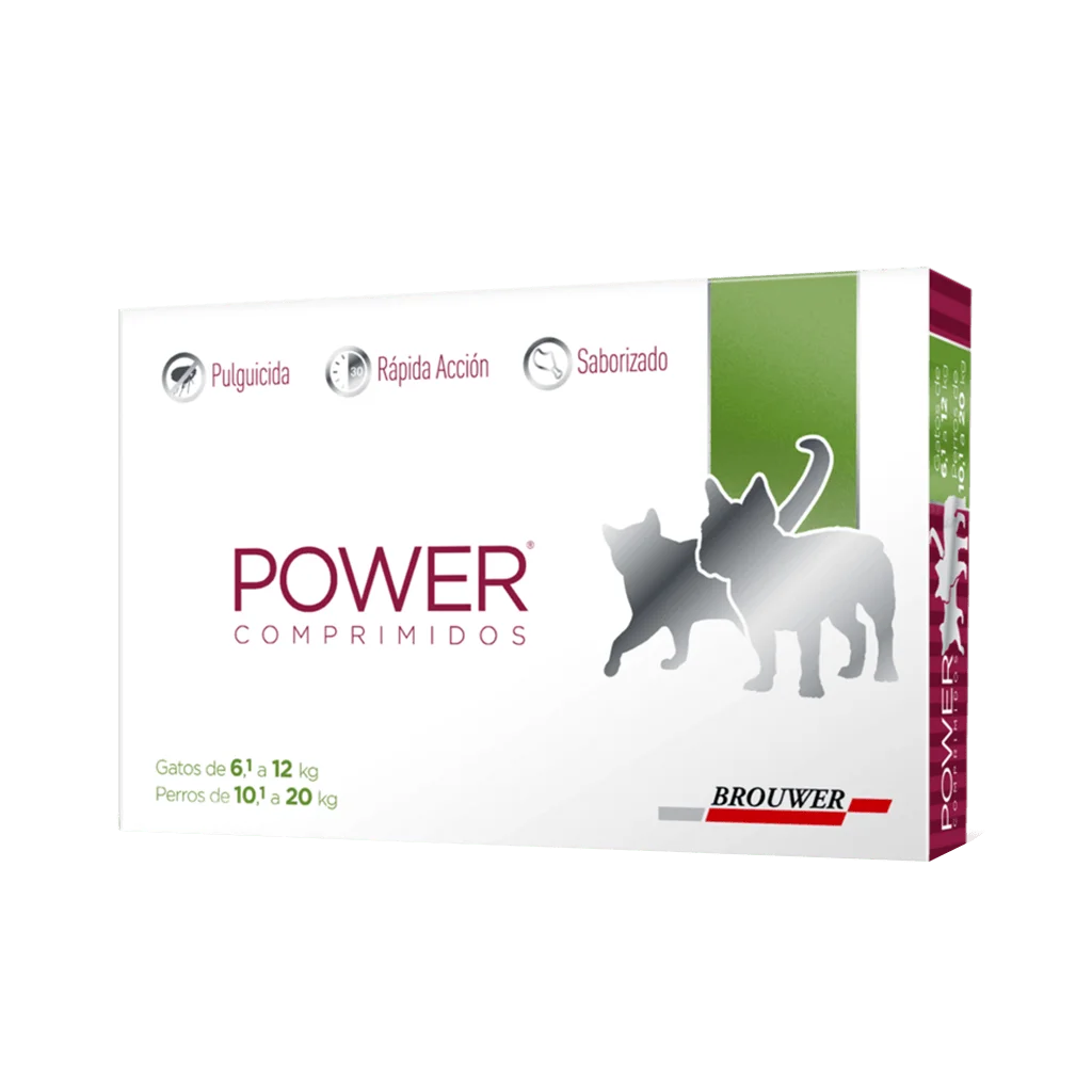 POWER COMPRIMIDOS PERRO 10 a 20
