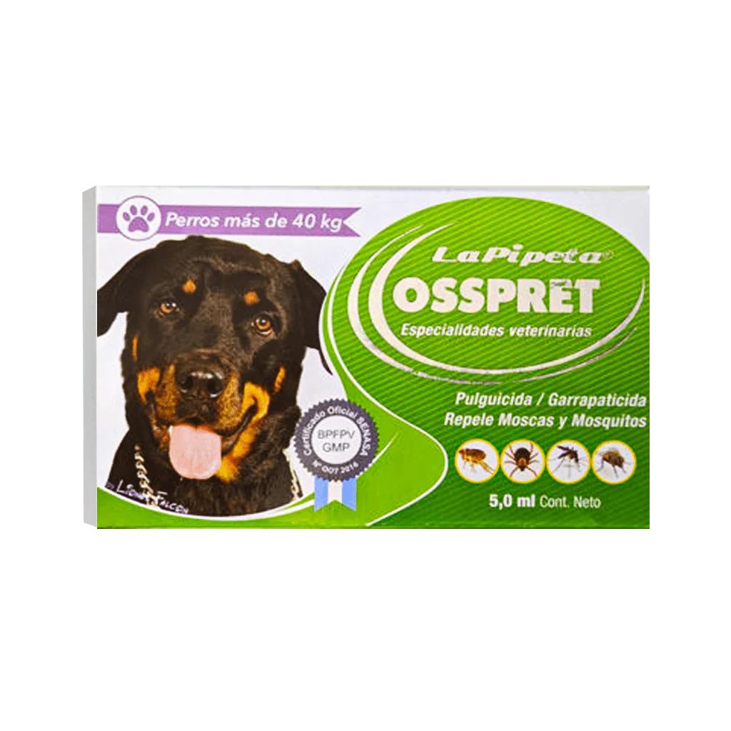 OSSPRET PIPETA PERRO 40-60 KG