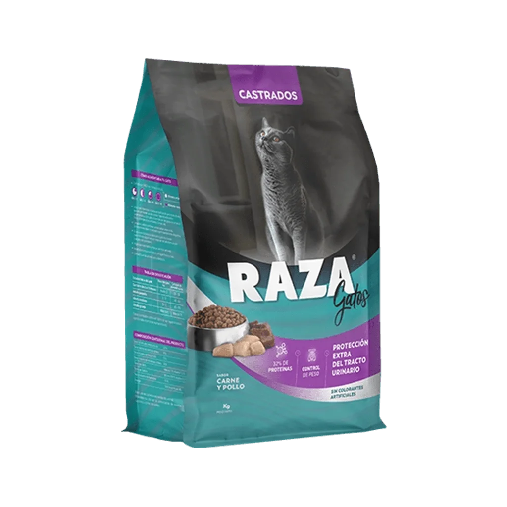 RAZA GATOS CASTRADOS X 15 KG