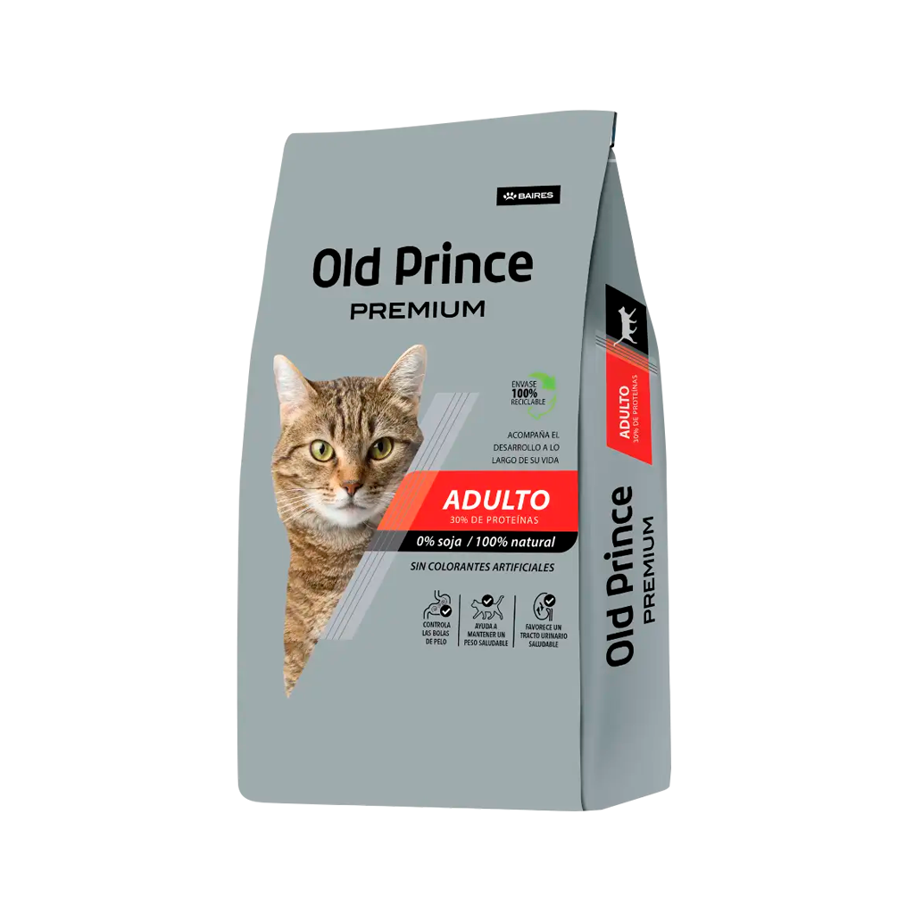 OLD PRINCE PREMIUM GATO ADULTO x7,5 KG