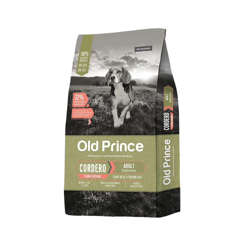 OLD PRINCE CORDERO RAZAS PEQUEÑAS x 15 KG